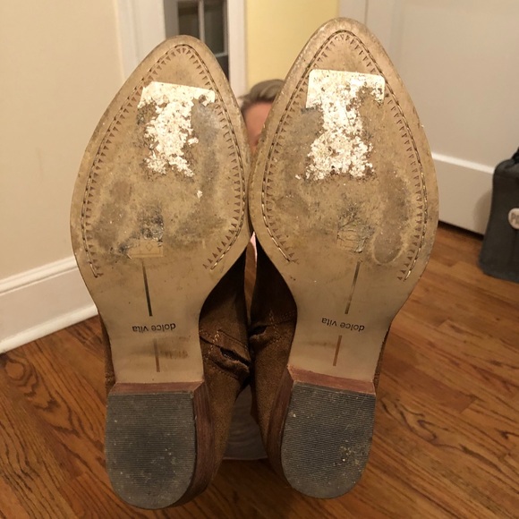 Dolce Vita OTK Suede Silas “Western” Boots 7.5 - Picture 7 of 7